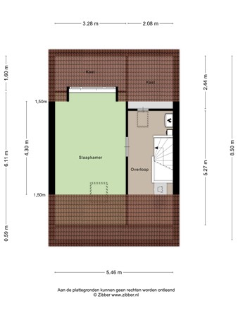 Floorplan - De Volder 71, 5283 ZB Boxtel